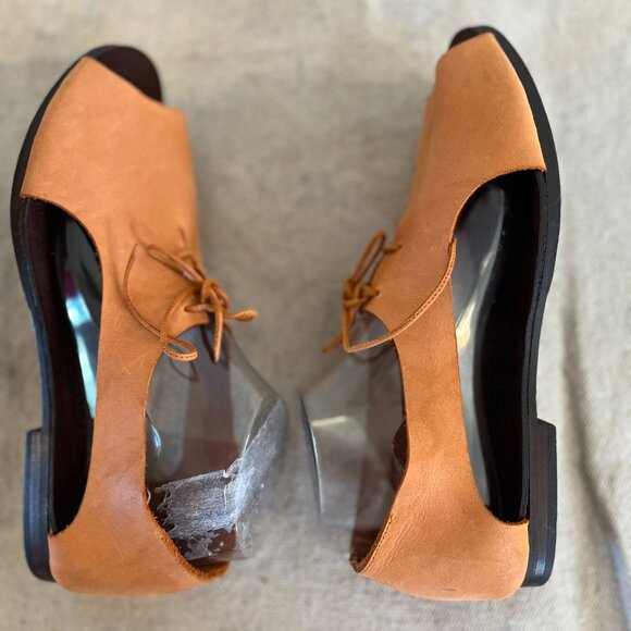 Cousin Woman's Suede Jenny Terra Cotta Bohemian Summer Sandals Sz 10 - Picture 4 of 9